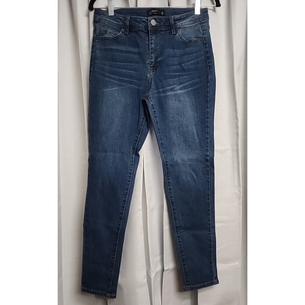 X-Roxx Woman Juniors Size 9 Blue Skinny Stretch Jeans